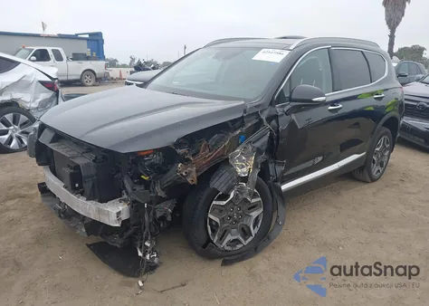 2023 Hyundai Santa Fe Hybrid Sel Premium from USA, damaged, VIN 5NMS3DA17PH020240
